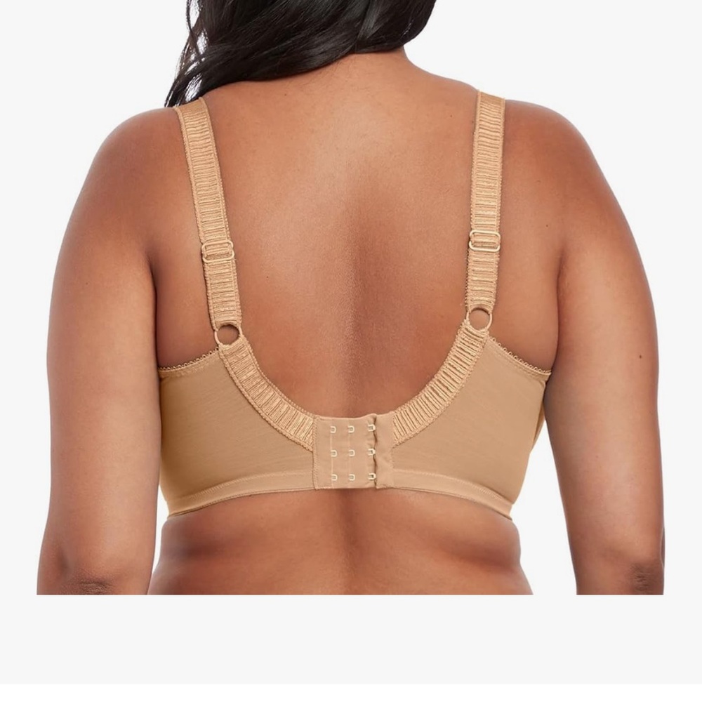 Elomi Cate Full Coverage Bra with Lace and Supportive Straps Size UK 42H - Picture 2 of 7